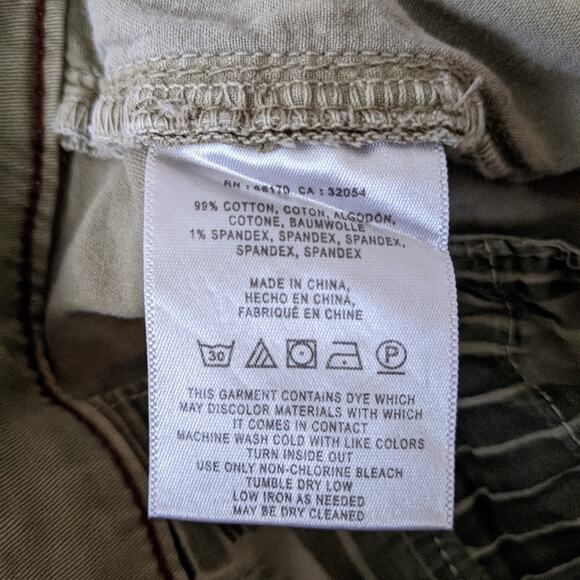 Chino by Anthro Deconstructed Relaxed Fit Shorts - Picture 9 of 9